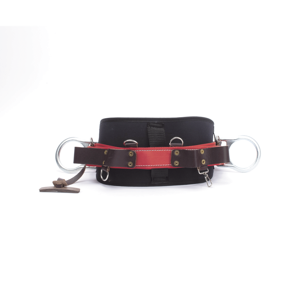 Cinturón de Liniero de Lujo Fabricado en Poliéster con 2 Anillos tipo D Talla 40 5271-40 - SILYMX