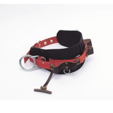 Cinturón de Liniero de Lujo Fabricado en Poliéster con 2 Anillos tipo D Talla 40 5271-40 - SILYMX