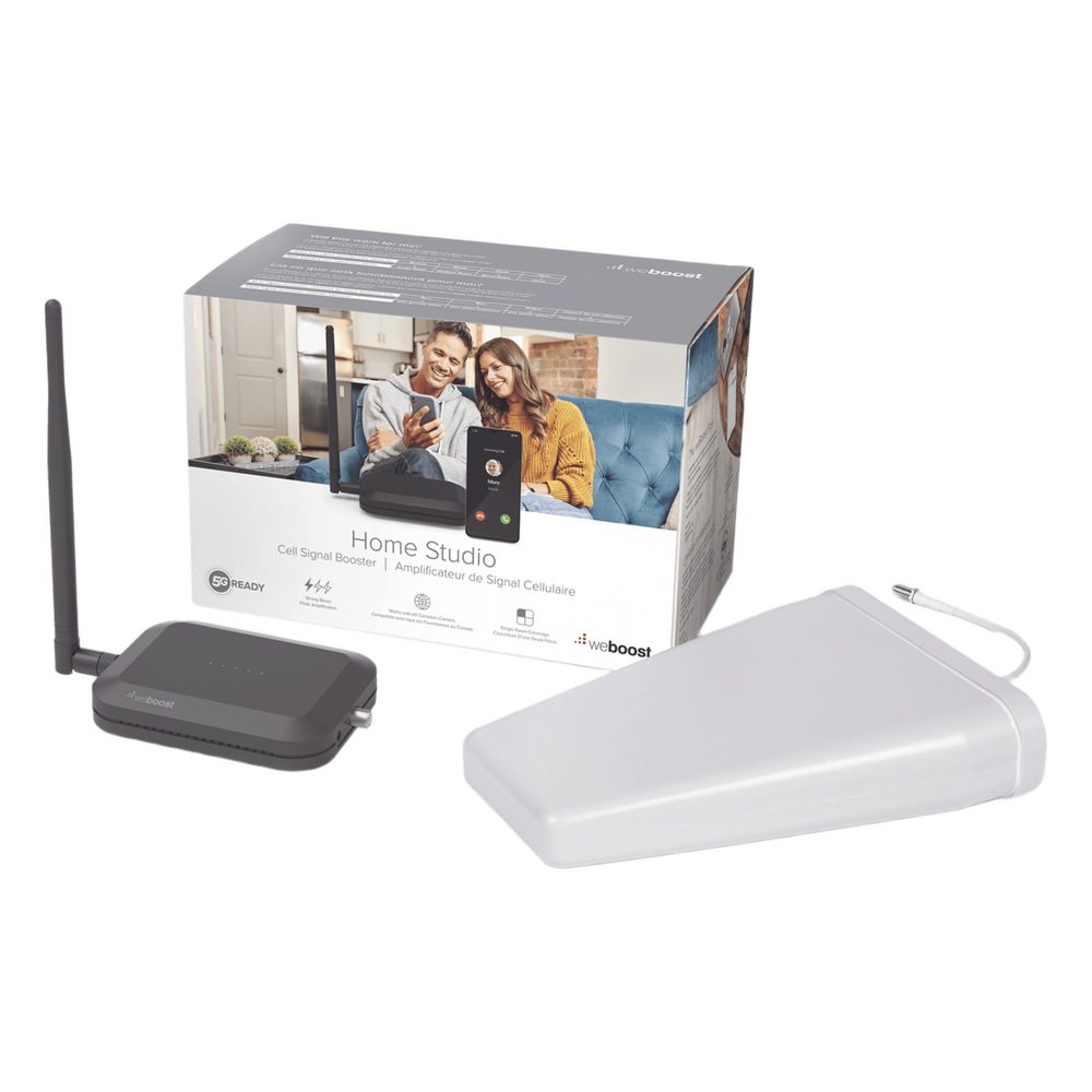 KIT de Amplificador de Señal Celular Home Studio, especial para Datos 4G LTE, 3G y Voz. Mejora la señal para cubrir una habitación. WILSONPRO / WEBOOST - Imagen 1