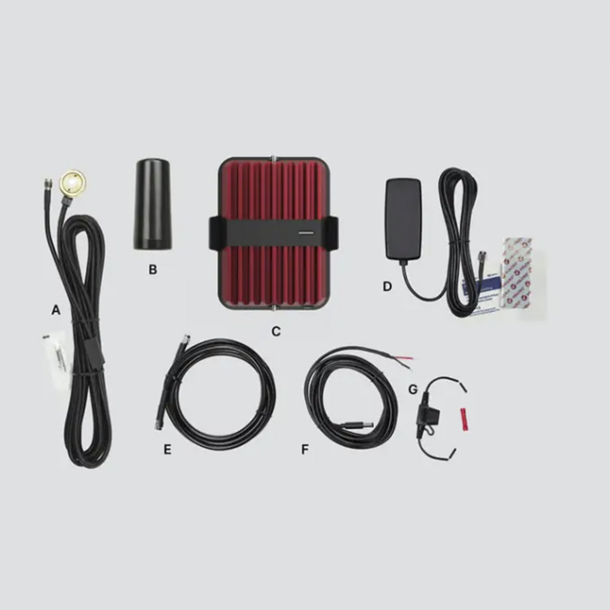 KIT Amplificador de Señal Celular 4G LTE, 3G y VOZ. Drive Reach Fleet. Especial para flota de vehículos que requieren un amplificador permanente. Policía, reparto, servicio, gubernamentales 530-254 WILSONPRO / WEBOOST - Imagen 7