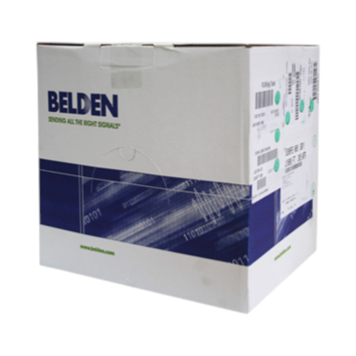 CABLE DE AUDIO COMERCIAL Y SEGURIDAD BELDEN 5300FE 008U1000 / INTERIOR / GRIS / 2 CONDUCTORES / 18 AWG / MULTIFILAR / FORRO PVC / CMR / BLINDADO / EN CAJA / 1,000 PIES 305 METROS - Imagen 1