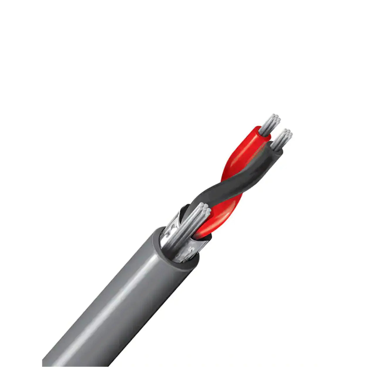 Bobina de Cable Belden 2X18 AWG Blindado 305 Metros Gris 5300FE 0081000 - SILYMX