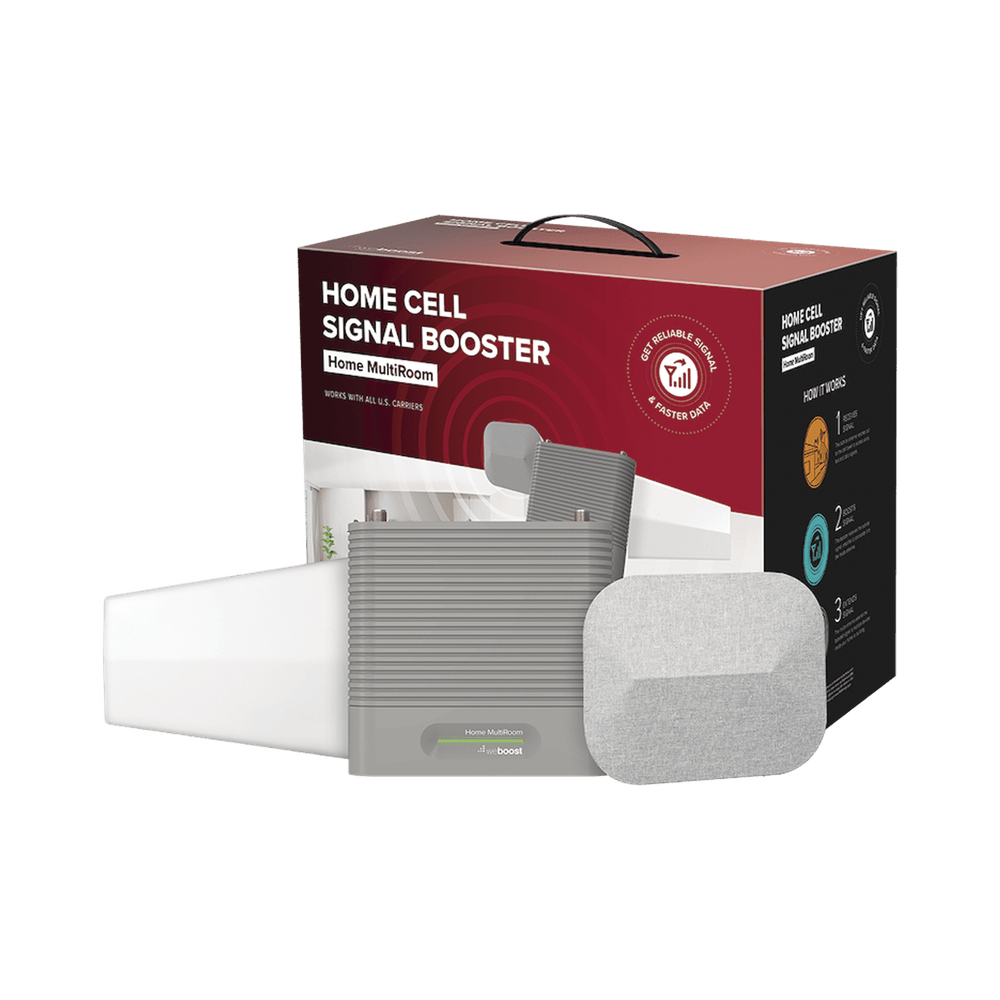 KIT Amplificador de Señal Celular, HOME MULTIROOM Cubre áreas de hasta 1500 metros cuadrados - SILYMX