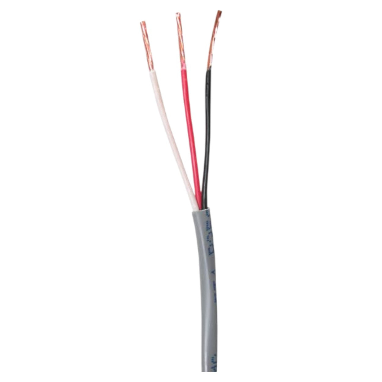 Bobina Cable 305m (1000ft) 3x18 AWG Gris Cobre PVC RoHS Belden 5301UE 0081000 - SILYMX