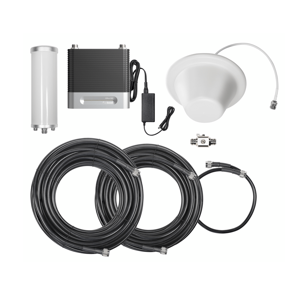 KIT Amplificador de Señal Celular, OFFICE 100 Cubre áreas de hasta 3000 metros cuadrados - SILYMX