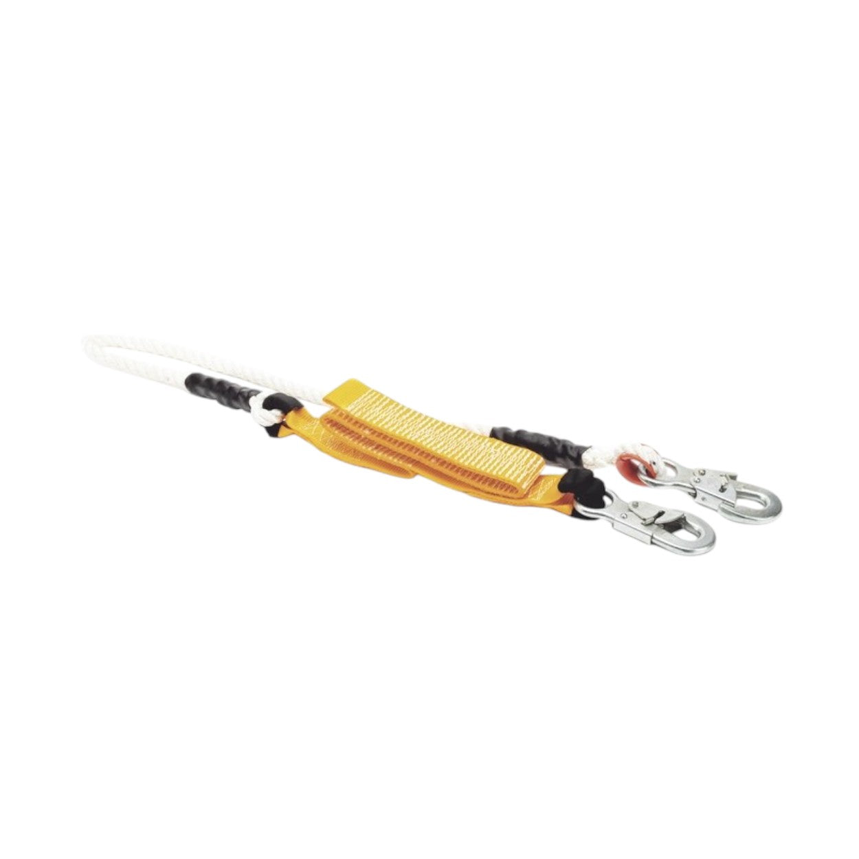 Amortiguador con Cable de Protección de Nylon y 2 Ganchos de Seguro Doble 5430-15-D - SILYMX