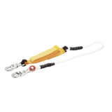 Amortiguador con Cable de Protección de Nylon y 2 Ganchos de Seguro Doble 5430-15-D - SILYMX