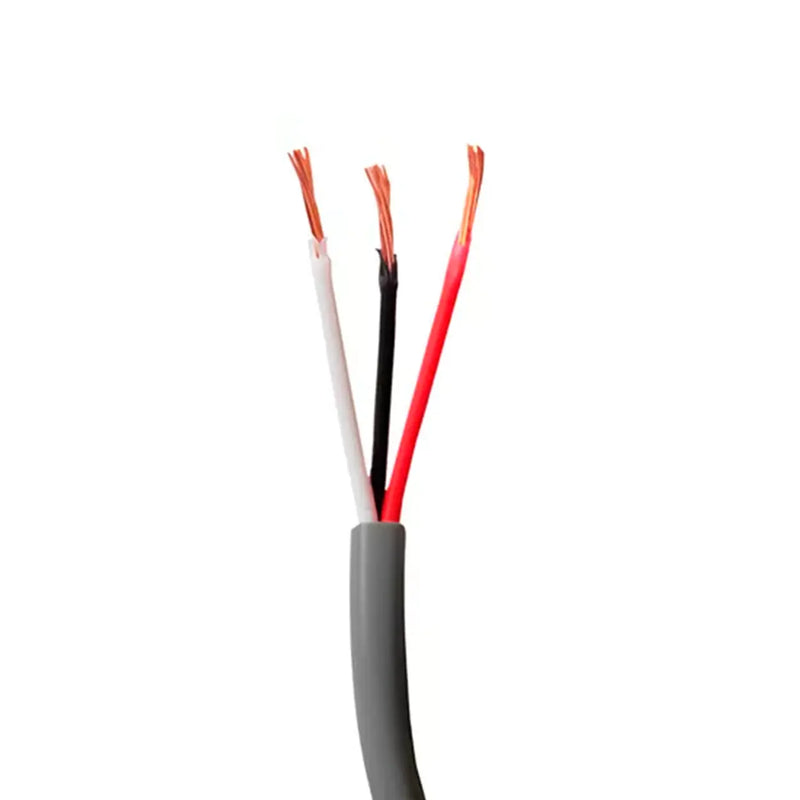 Cable de Audio Belden 3x22 AWG color Gris Riser 305m 5501UE 0081000 - SILYMX