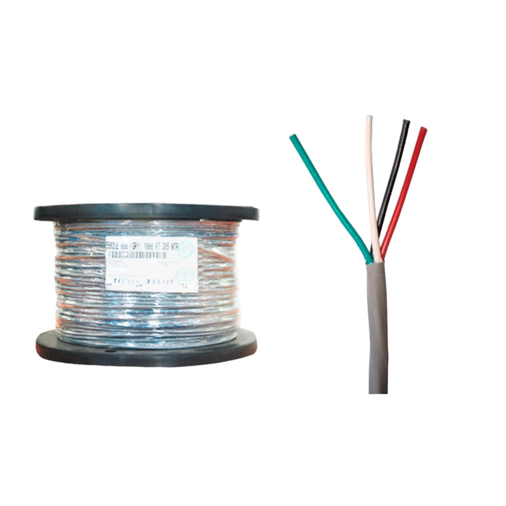 Bobina de Cable Belden 4x22 AWG para Alarma 305 Metros Gris 5502UE 0081000