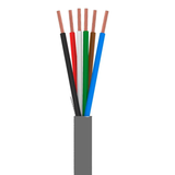 Bobina de Cable 6x22 AWG Belden para Alarma y Sonido 305 Metros Gris 5504UE 0081000 - SILYMX