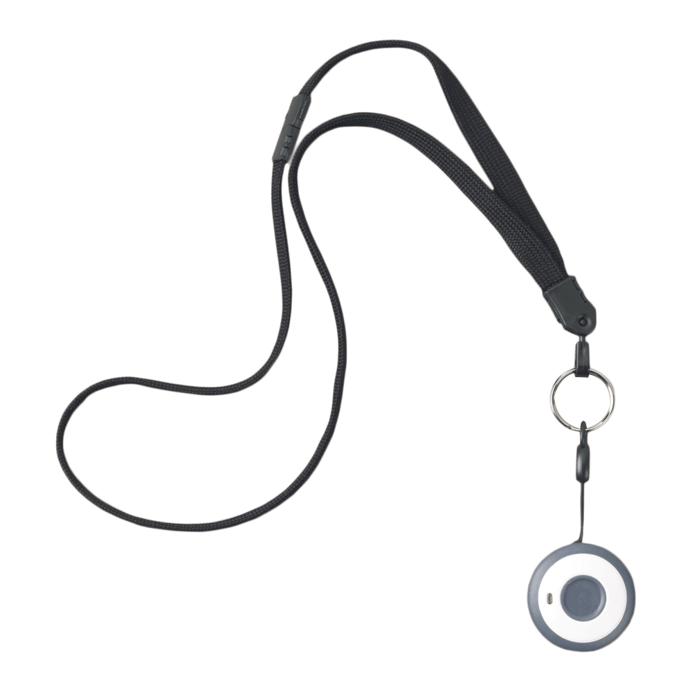 Botón de Pánico Puede Usarse Alrededor del Cuello en una Pulsera un Clip o Montarse en Escritorio  Batería de Larga Duración 3 a 5 años 5802-WXT - SILYMX