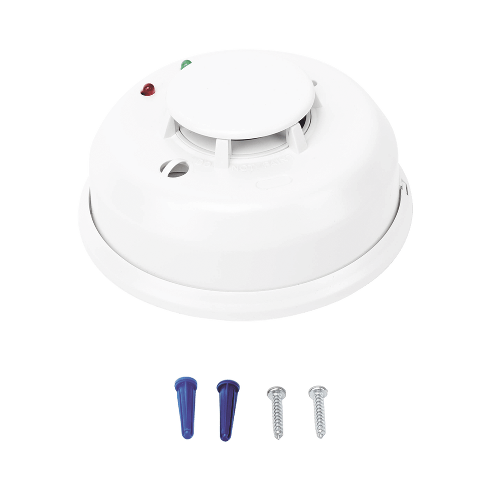 Detector Inalambrico fotoeléctrico de humo Honeywell Batería de Larga Duración 3-5 años 5806-W3 - SILYMX