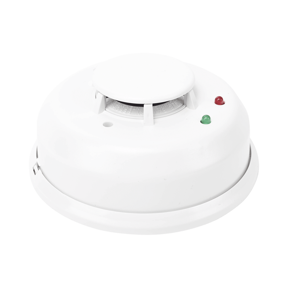 Detector Inalambrico fotoeléctrico de humo Honeywell Batería de Larga Duración 3-5 años 5806-W3 - SILYMX