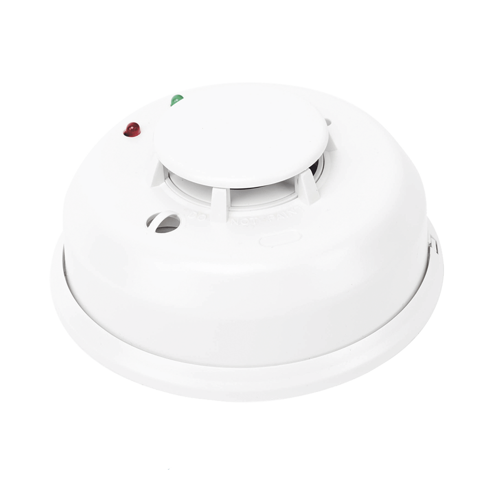 Detector Inalambrico fotoeléctrico de humo Honeywell Batería de Larga Duración 3-5 años 5806-W3 - SILYMX