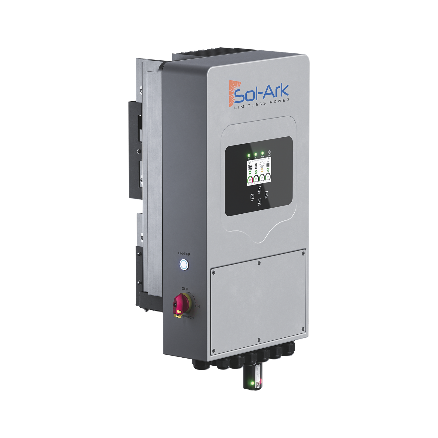 Inversor Hibrido SOL-ARK, 5 Kw, 127 Vcc, WIFI incluido, IP65, Entrada de Baterías a 48 Vcc