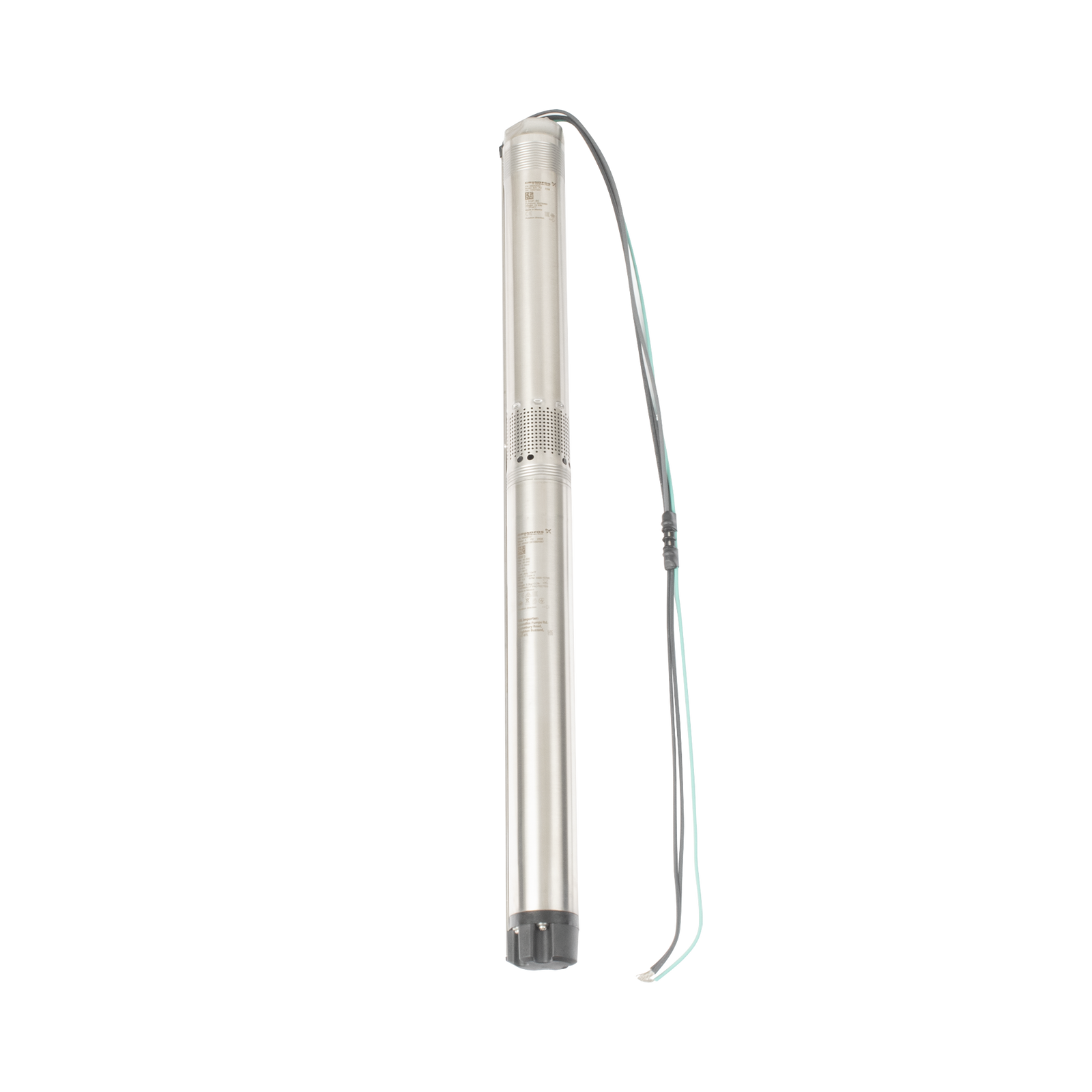 Bomba Sumergible Solar de 0.35 KW , Admite entrada AC 90-240v , Tensión nominal CC 30-300v GRUNDFOS 5SQF-8 - SILYMX