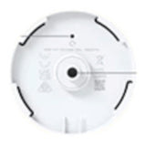 Camara ultracompacta de 4MP Angulo de visión 102.4° IR de 20 metros Detecciones inteligentes con IA Tamper para manipulaciones IK06 30FPS UVC-G5-Dome - SILYMX