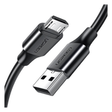 Cable USB-A a Micro USB 2m (6.56ft) Carga Rápida 18W USB 2.0 480Mbps Conectores Niquelados UGREEN 60138 - Imagen 1
