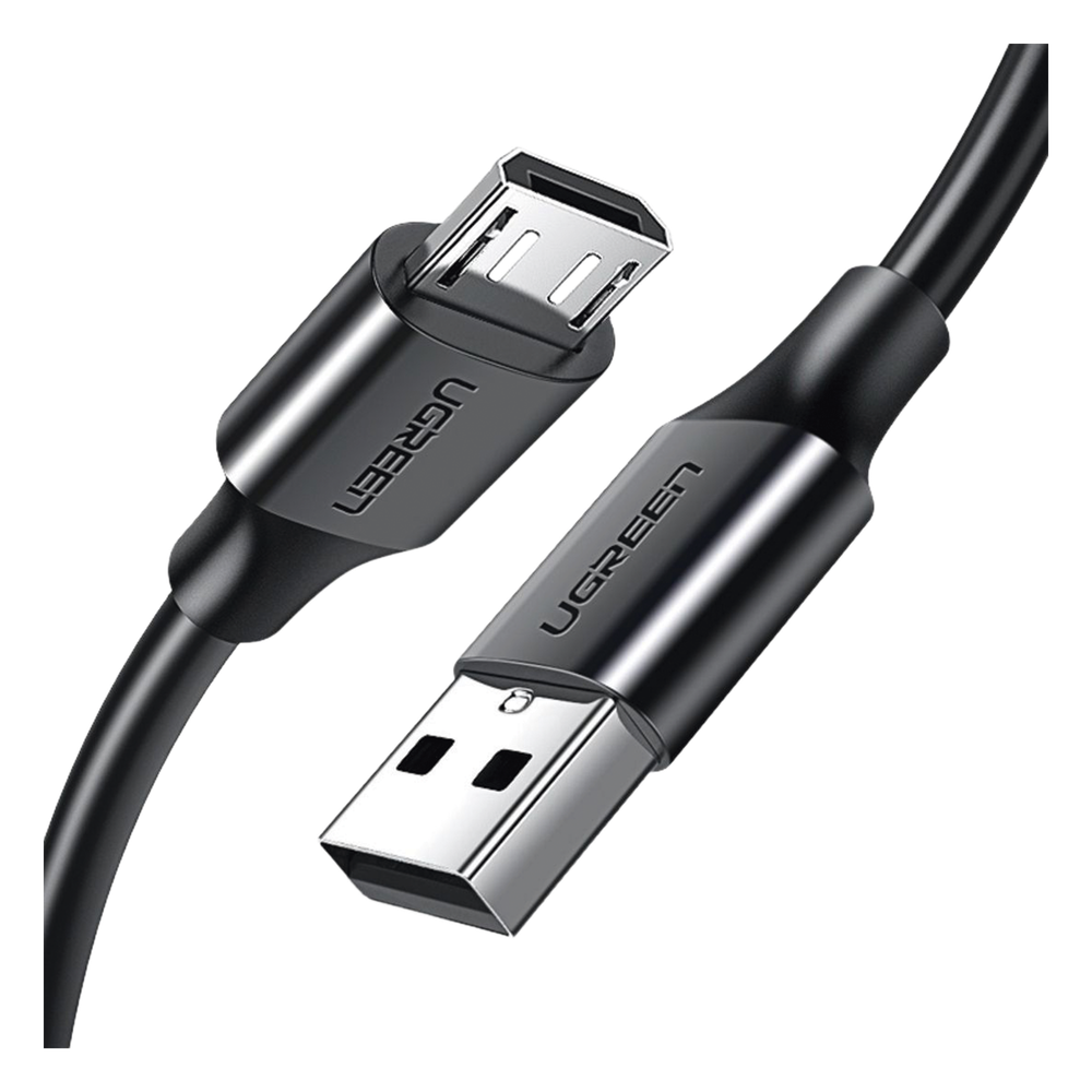 Cable USB-A a Micro USB 2m (6.56ft) Carga Rápida 18W USB 2.0 480Mbps Conectores Niquelados UGREEN 60138 - Imagen 1