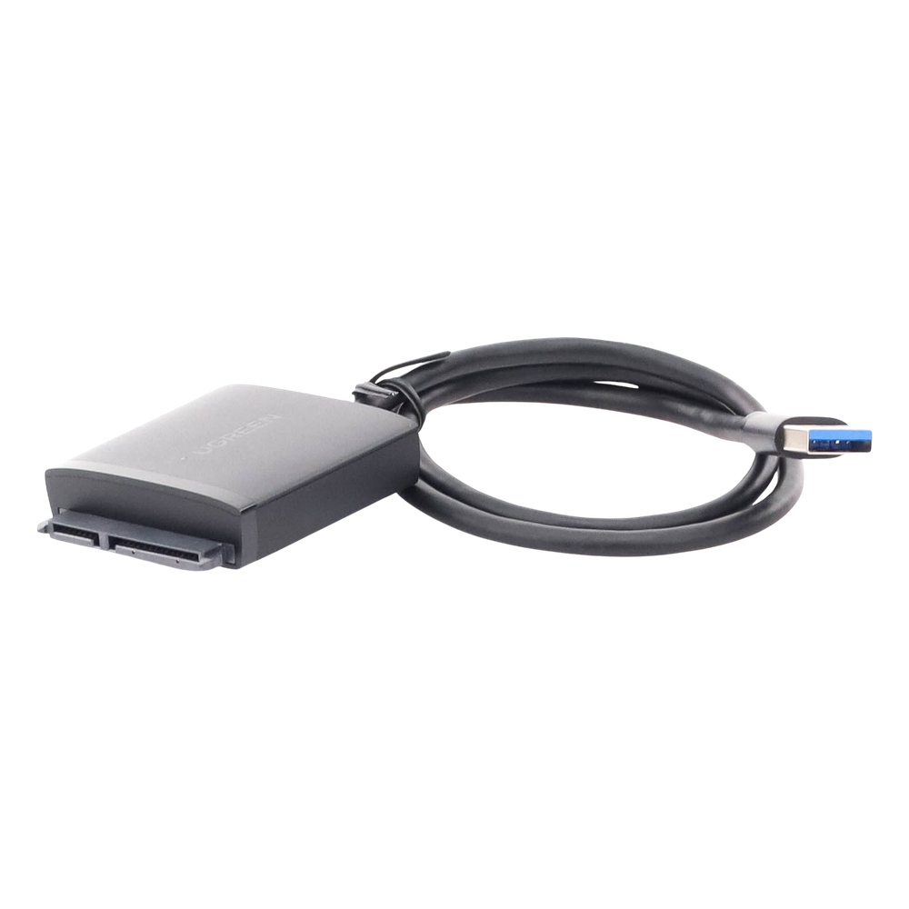 Adaptador USB 3.0 a SATA III 5 Gbps UASP TRIM HDD SSD 2.5 y 3.5 Hasta 12 TB Cable 50 cm UGREEN 60561 - Imagen 2
