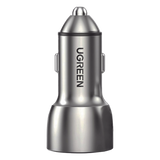 Cargador de Auto 42.5W USB-A + USB-C PD3.0 QC3.0 12-24 VCD Aluminio UGREEN 60980 - Imagen 3