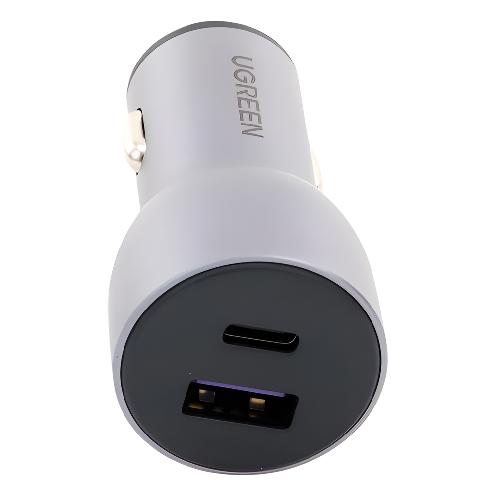 Cargador de Auto 42.5W USB-A + USB-C PD3.0 QC3.0 12-24 VCD Aluminio UGREEN 60980 - Imagen 7