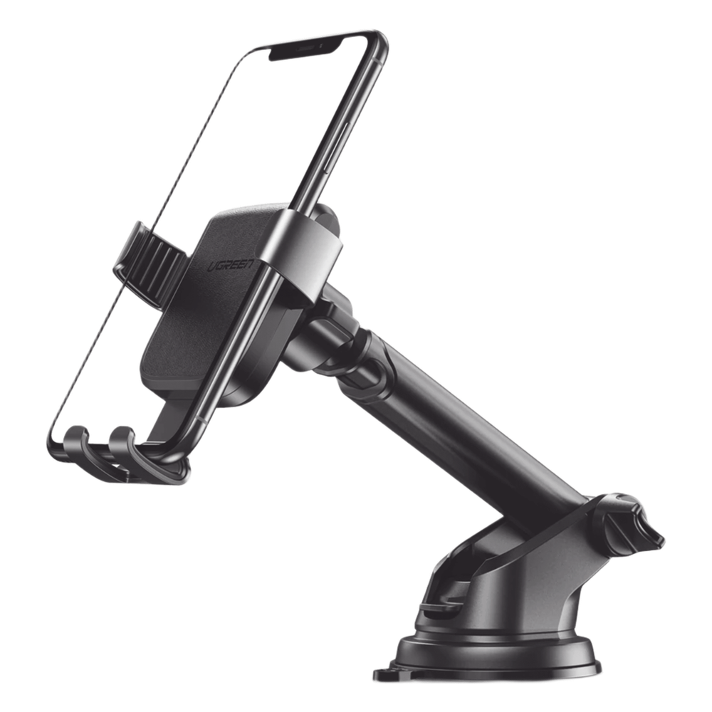 Soporte de Celular para Auto Ventosa Brazo Telescópico Rotación 360° 4.7 a 7 pulgadas UGREEN 60990B - Imagen 1