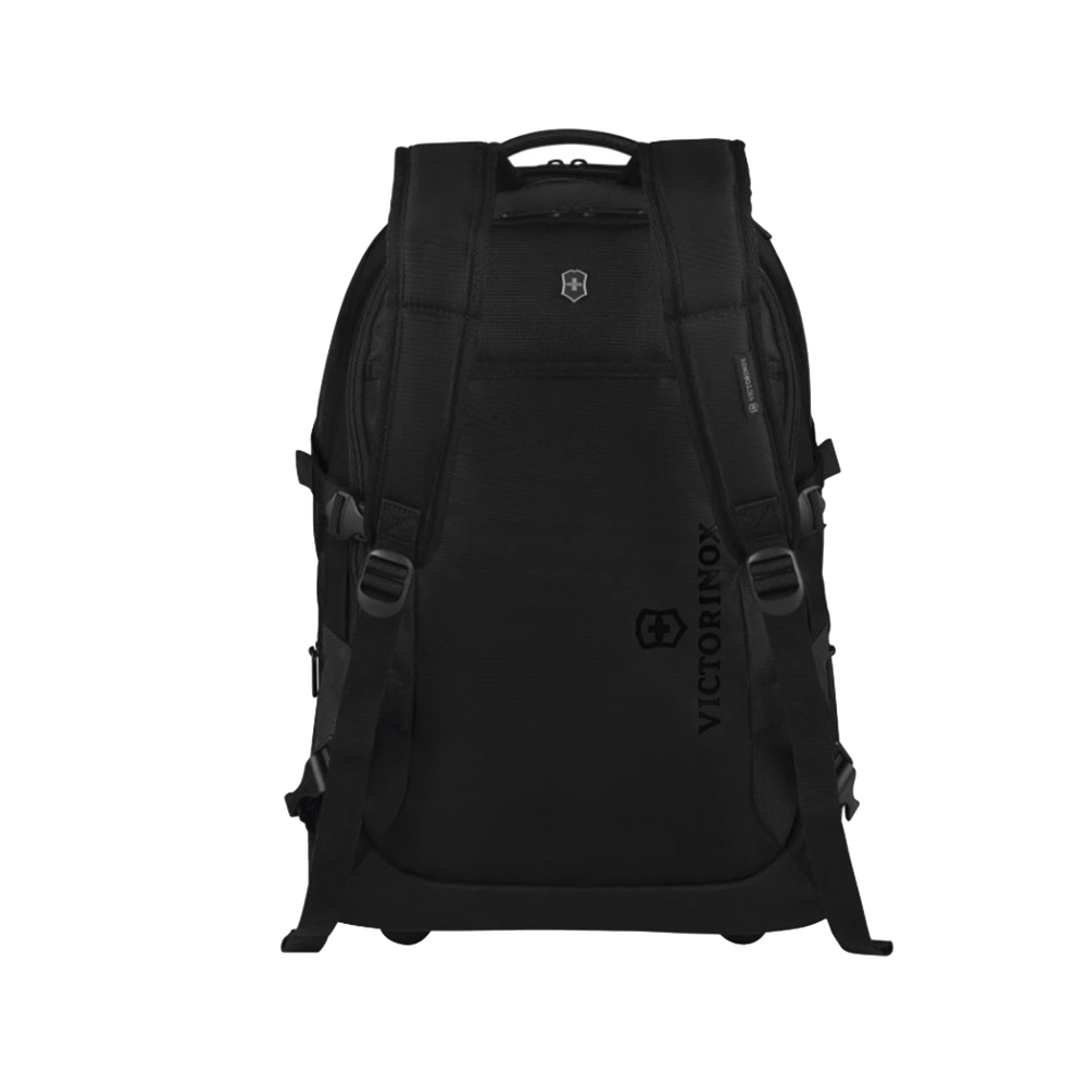 Mochila VX Sport EVO con Ruedas Mango Telescópico y Correas al Hombro Fabricada en Poliéster Negro repelente al Agua Backpack on Wheels 611-425 - SILYMX