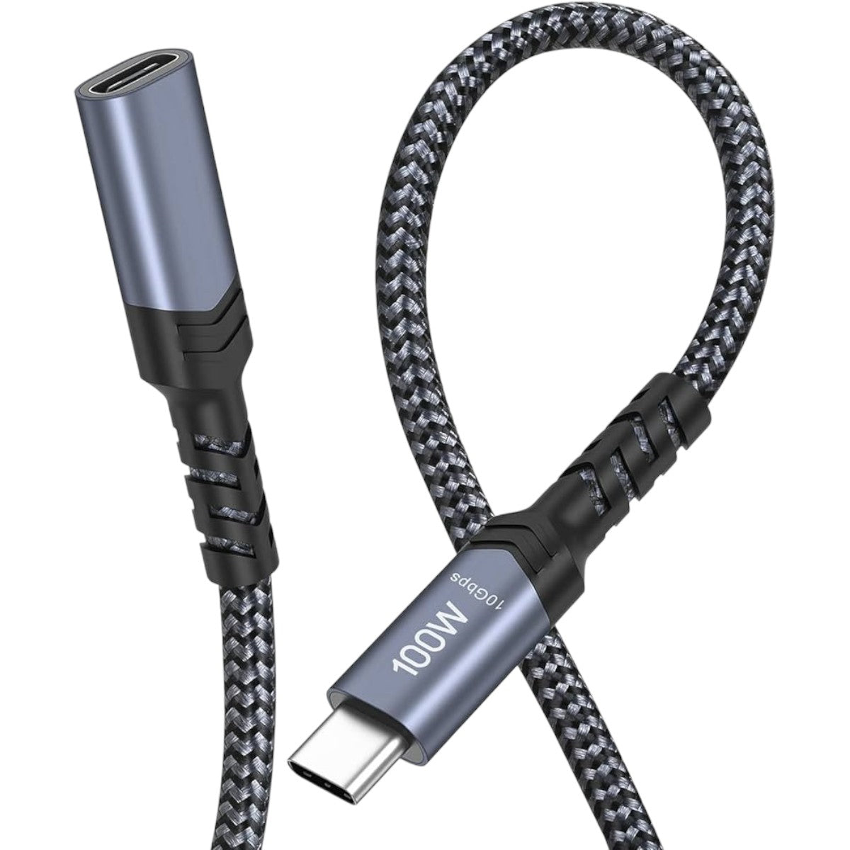 Cable USB-C Macho a USB-C Hembra 1metro 30205 - SILYMX