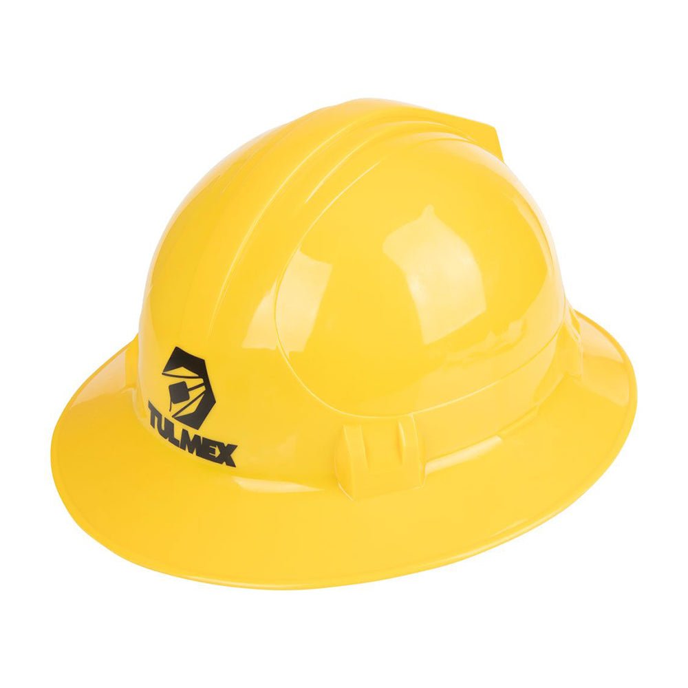 Casco de SeguridadTULMEX6200HCCasco de Seguridad Tipo ala Ancha Color Amarillo 6200HC - SILYMX