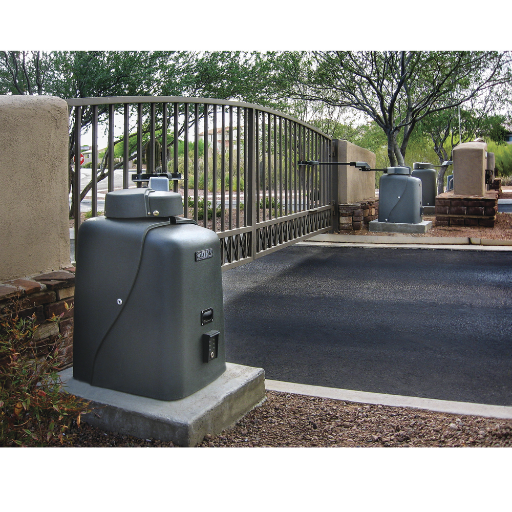 Operador DKS Primario Para Puertas Abatibles Puerta de hasta 7.6 M Máximo Peso por Hoja de 907 Kg USO CONTINUO 6550-380 - SILYMX