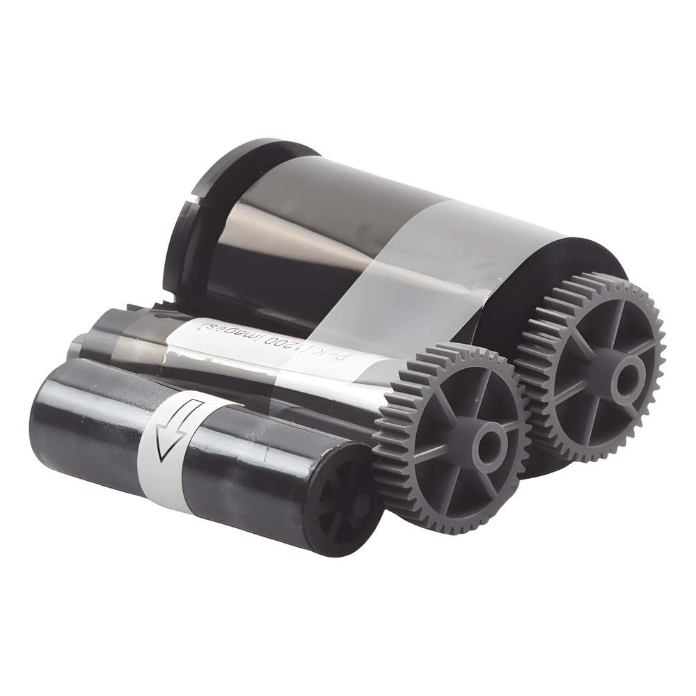 Ribbon Monocromático Negro K 1200 Impresiones Térmico para Impresoras SMART51 y SMART31 IDP 659367 - Imagen 1