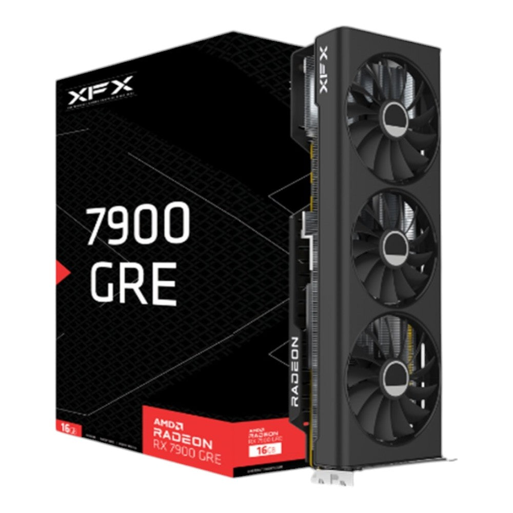 Tarjeta De Video Xfx (Rx-79Gmercb9) Rx 7900 Gre 16 Gb Gddr6 1705 Mhz 3*Dp Hdmi