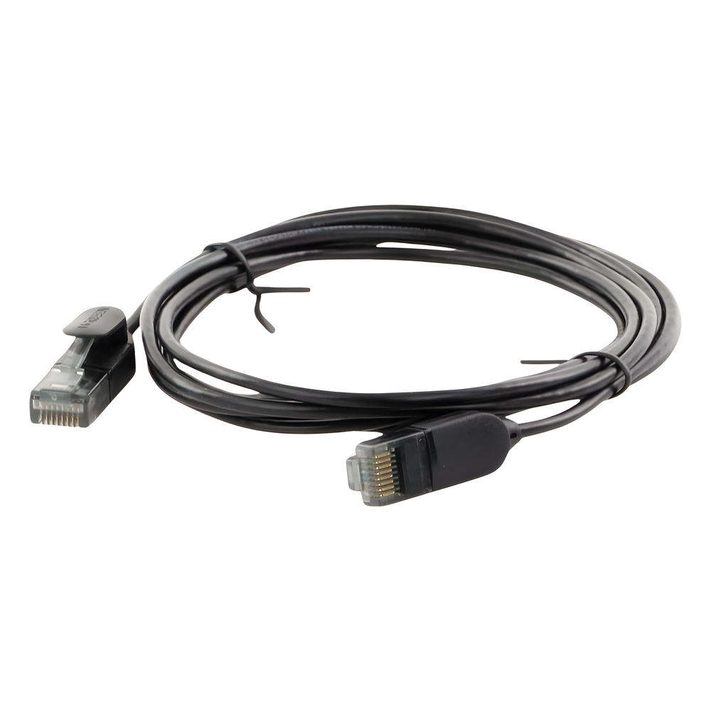 Cable Ethernet Cat6A UTP 2m (6.56ft) 10 Gbps 500 MHz Ultra Delgado 2.8 mm UGREEN 70334 - Imagen 2