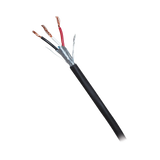 Bobina Cable Audio Seguridad 305m (1001ft) 3x18 AWG Blindado CMR Negro Belden 31T1801 0101000