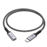 Cable USB-C Macho a USB-C Hembra 1metro 30205 - SILYMX