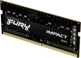 Memoria RAM para Laptop 16GB DDR4 3200MT/s SODIMM - Kingston Fury Impact KF432S20IB/16 - SILYMX