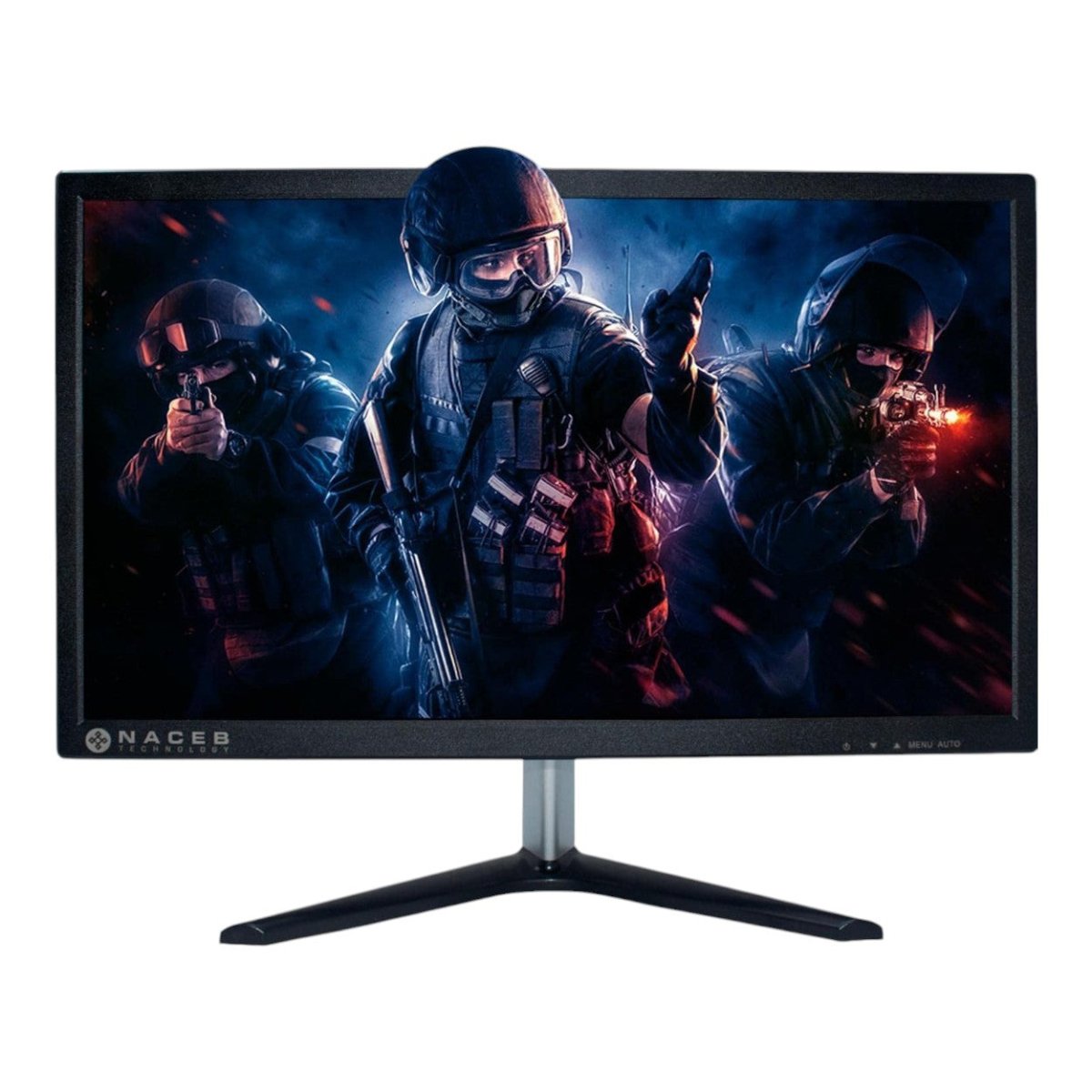 Monitor Naceb Technology NA-627 19.5 pulgadas 1440 x 900 Pixeles Negro HDMI + VGA - SILYMX