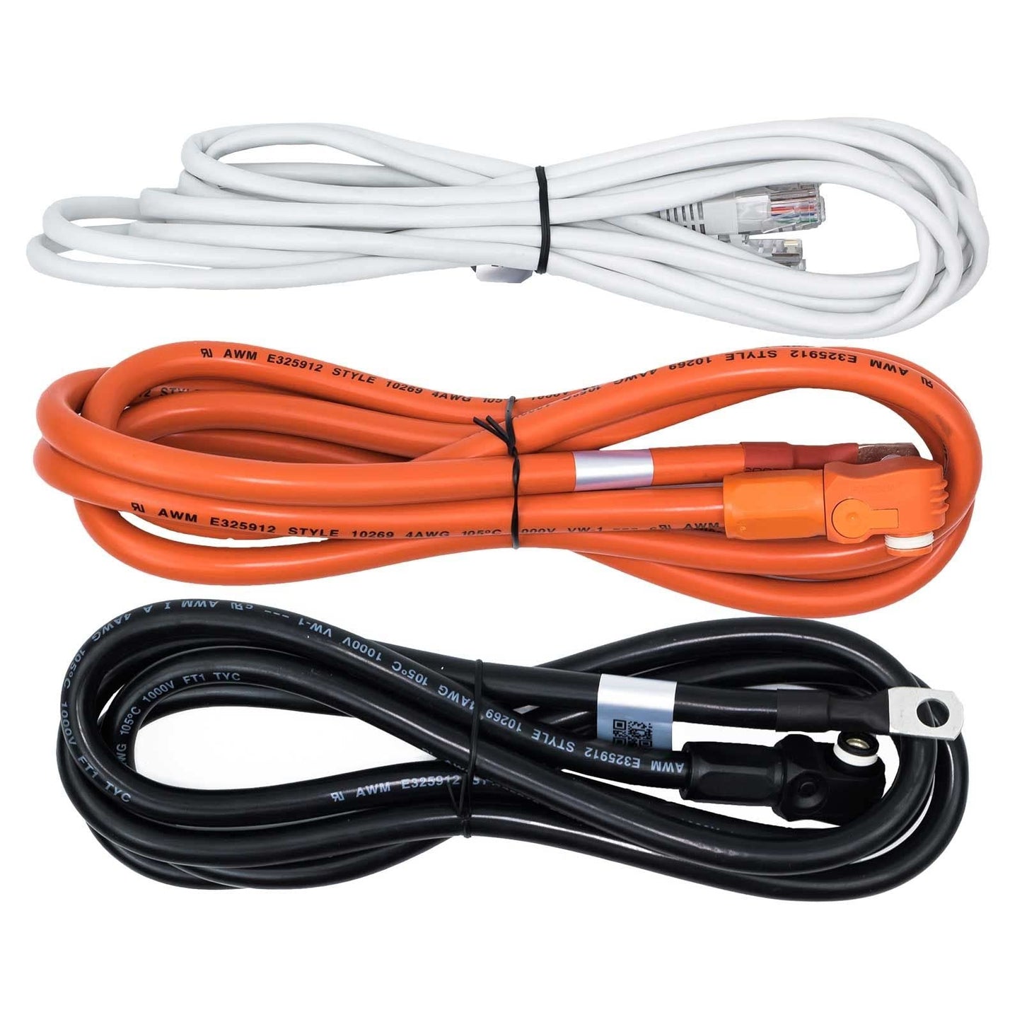 BateriasPYLONPYLON-EXTERNAL CABLE KITKit Cables Bateria Litio 2m 2m 3.5m CAN 4AWG PYLON PYLON - EXTERNAL CABLE KIT - SILYMX