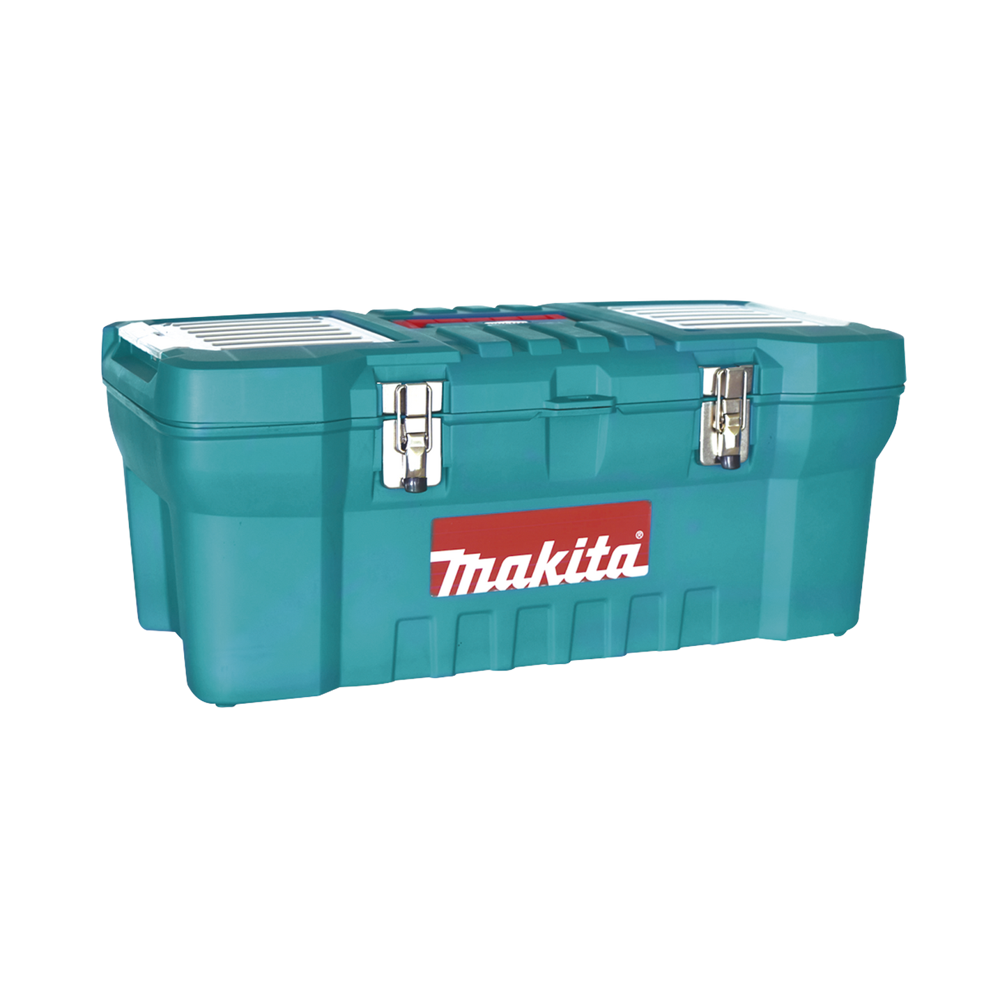 Caja de herramientas de 24" con doble cerradura de metal (60 x 25 x 30 cm) MAKITA 7685 - SILYMX