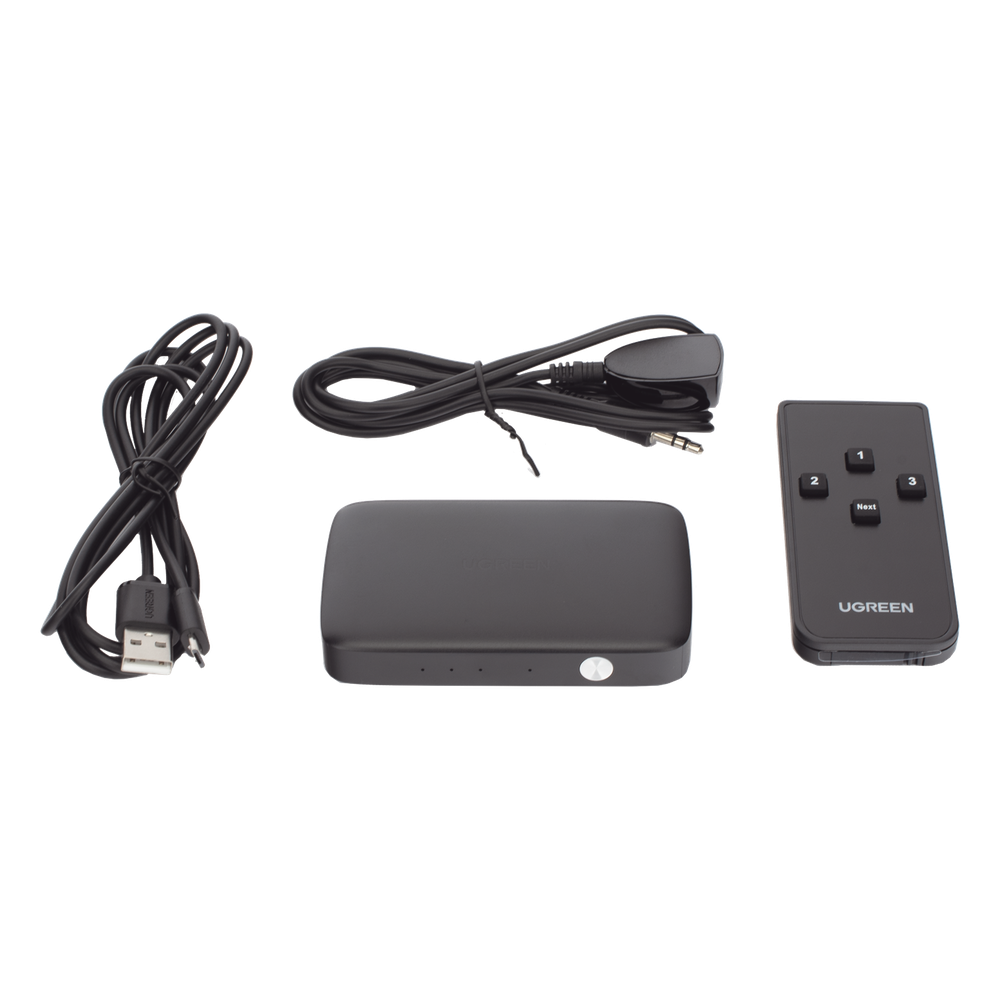 Conmutador HDMI 3 Entradas a 1 Salida 4K@30Hz 3D Control Remoto IR Indicador LED UGREEN 80125 - Imagen 6