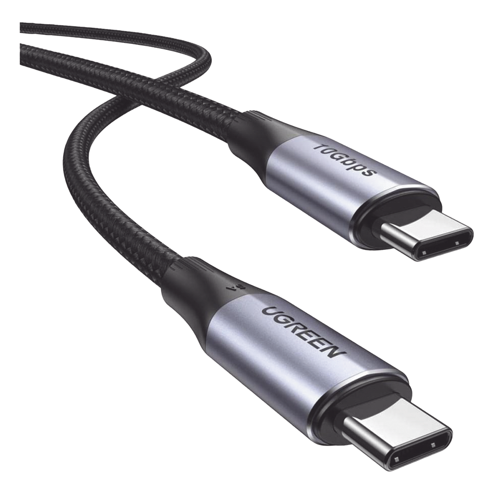 Cable USB-C a USB-C USB 3.2 Thunderbolt 240W PD 10 Gbps 4K@60Hz 1m (3.28ft) UGREEN 80150 - Imagen 1