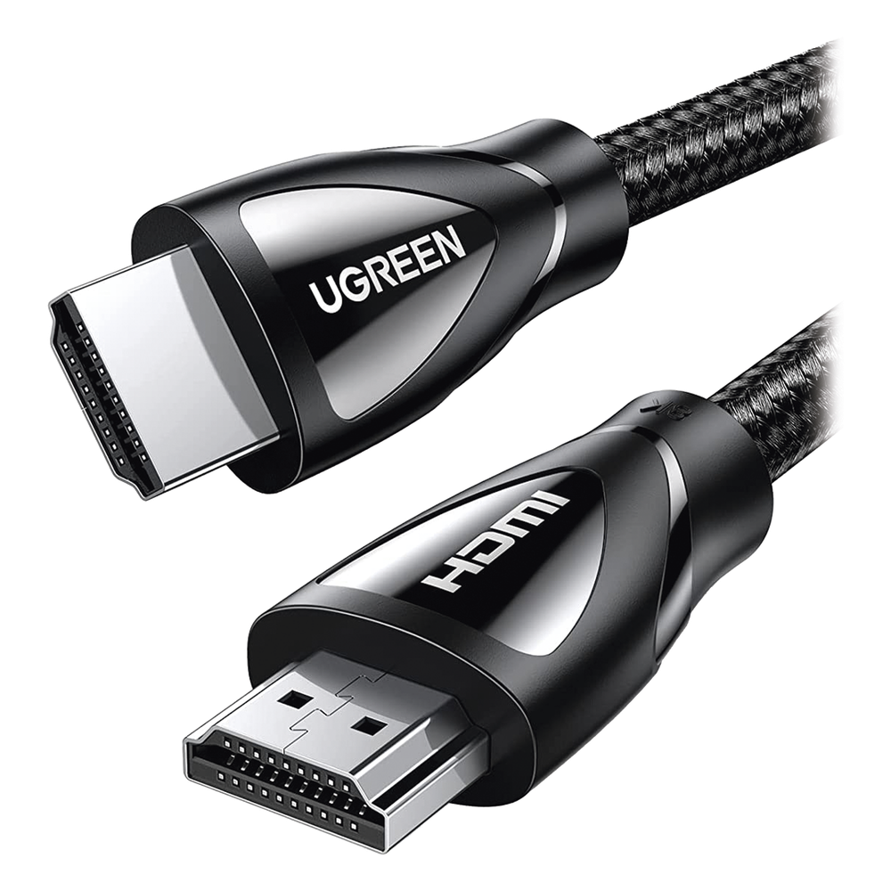 Cable HDMI 2.1 de Nylon Trenzado / 5 Metros (16.40 Pies) / 8K@60Hz/4K@120Hz / eARC (Canal de Retorno de Audio) / HDR10+ / VVR / HEC (Canal Ethernet HDMI) / ALLM / 3D / Dolby Atmos / Dolby Vision / 48 Gbps / Mayor Duración UGREEN - Imagen 1