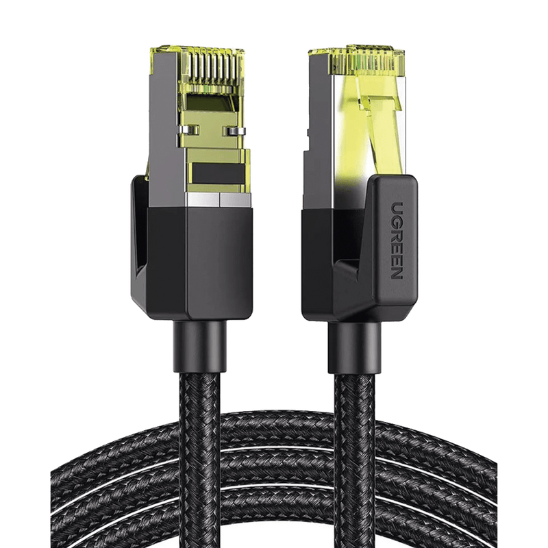 Cable Ethernet Cat7 Class aF/FTP Redondo con Malla de Nylon 5 Metros UGREEN  80425 - SILYMX