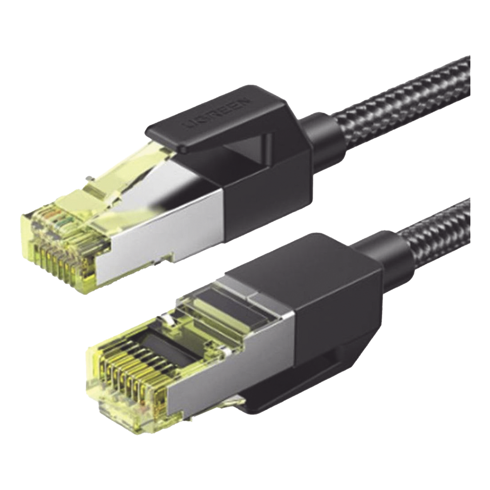 Cable Ethernet Cat7 F/FTP 3m (9.84ft) 10 Gbps 600 MHz Malla de Nylon Conectores Oro UGREEN 80424 - Imagen 2