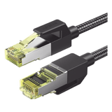 Cable Ethernet Cat7 F/FTP 3m (9.84ft) 10 Gbps 600 MHz Malla de Nylon Conectores Oro UGREEN 80424 - Imagen 2