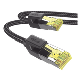Cable Ethernet Cat7 F/FTP 3m (9.84ft) 10 Gbps 600 MHz Malla de Nylon Conectores Oro UGREEN 80424 - Imagen 3