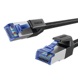 Cable Ethernet Cat8 Class A F FTP Redondo con Malla de Nylon 5 Metros UGREEN 80433 - SILYMX