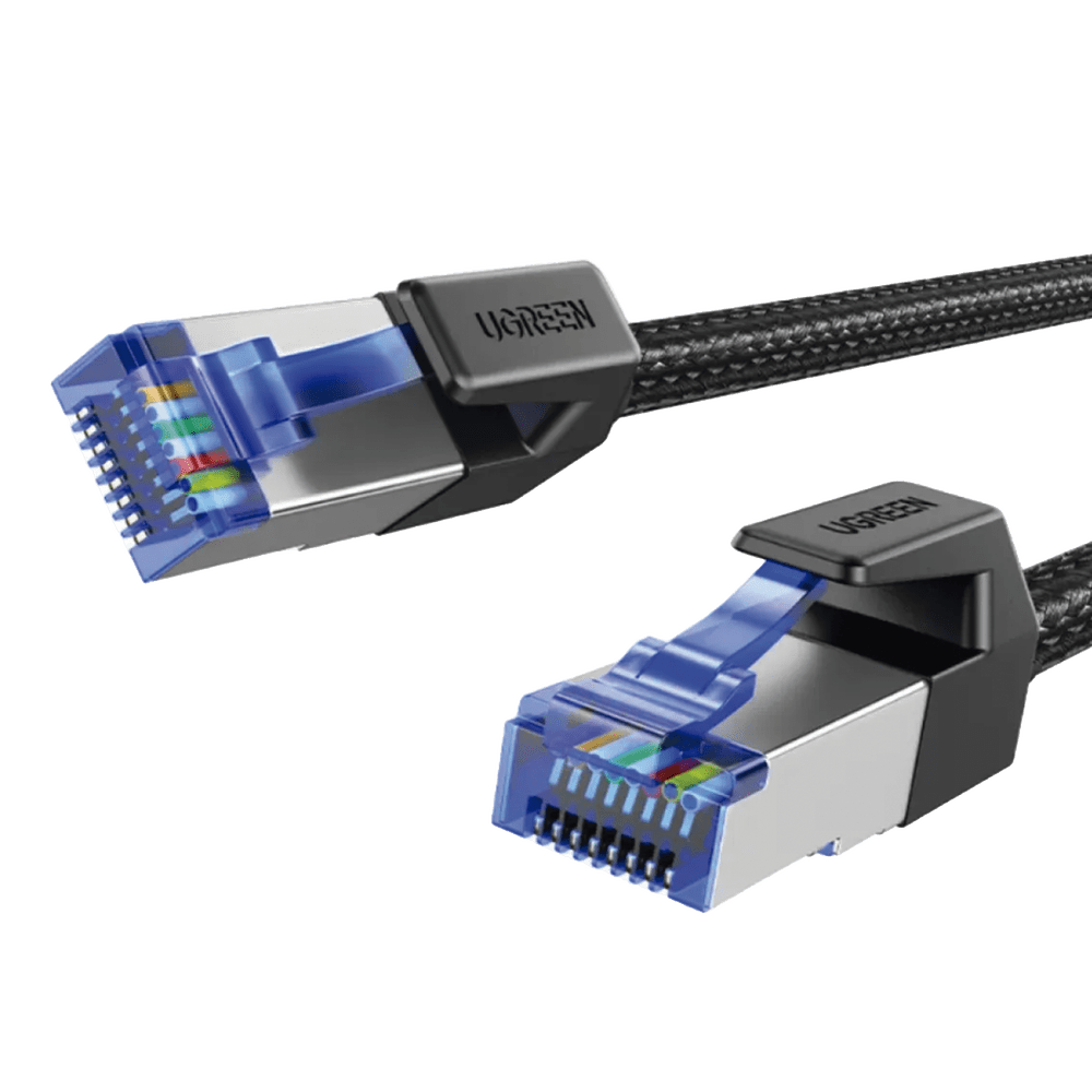 Cable Ethernet Cat8 Class AF/FTP Redondo con Malla de Nylon 2 Metros UGREEN 80431 - SILYMX