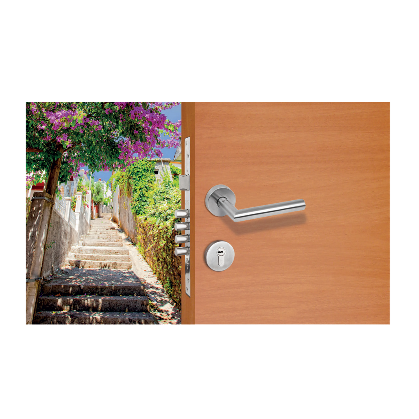 Kit de Manija, mecanismo y cilindro mecanismo de Alta Seguridad ASSA ABLOY - Imagen 2